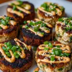 Asian Tuna Cakes with Spicy Mayo Recipe