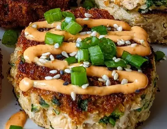 Asian Tuna Cakes with Spicy Mayo Recipe