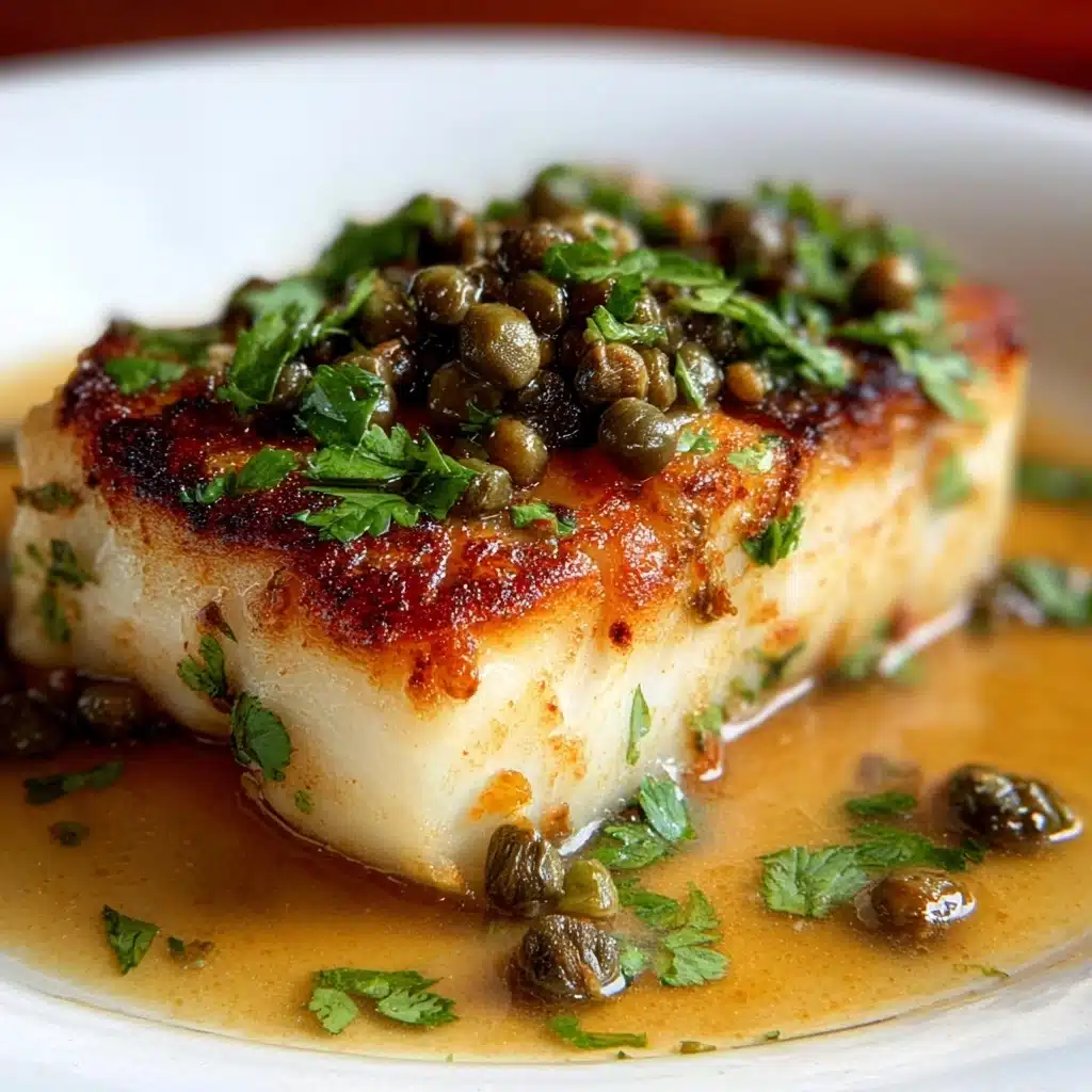 The Best Cod Piccata (Really Easy Cod Recipe!) Recipe - Recipe Image