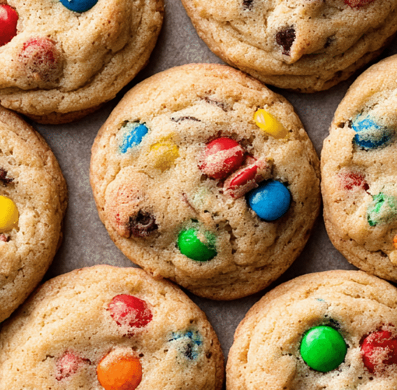 Peanut Butter M&M Cookies Recipe