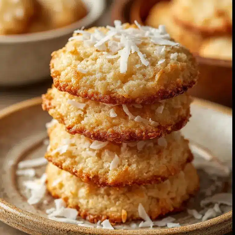 Chewy Coconut Cookies Recipe