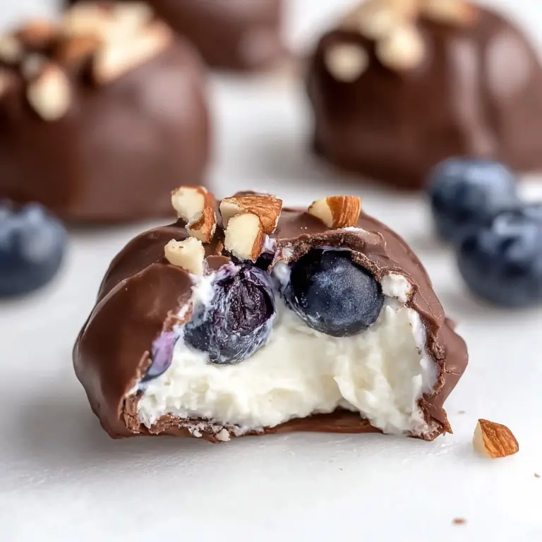 Wholesome Frozen Blueberry Yogurt Clusters Recipe