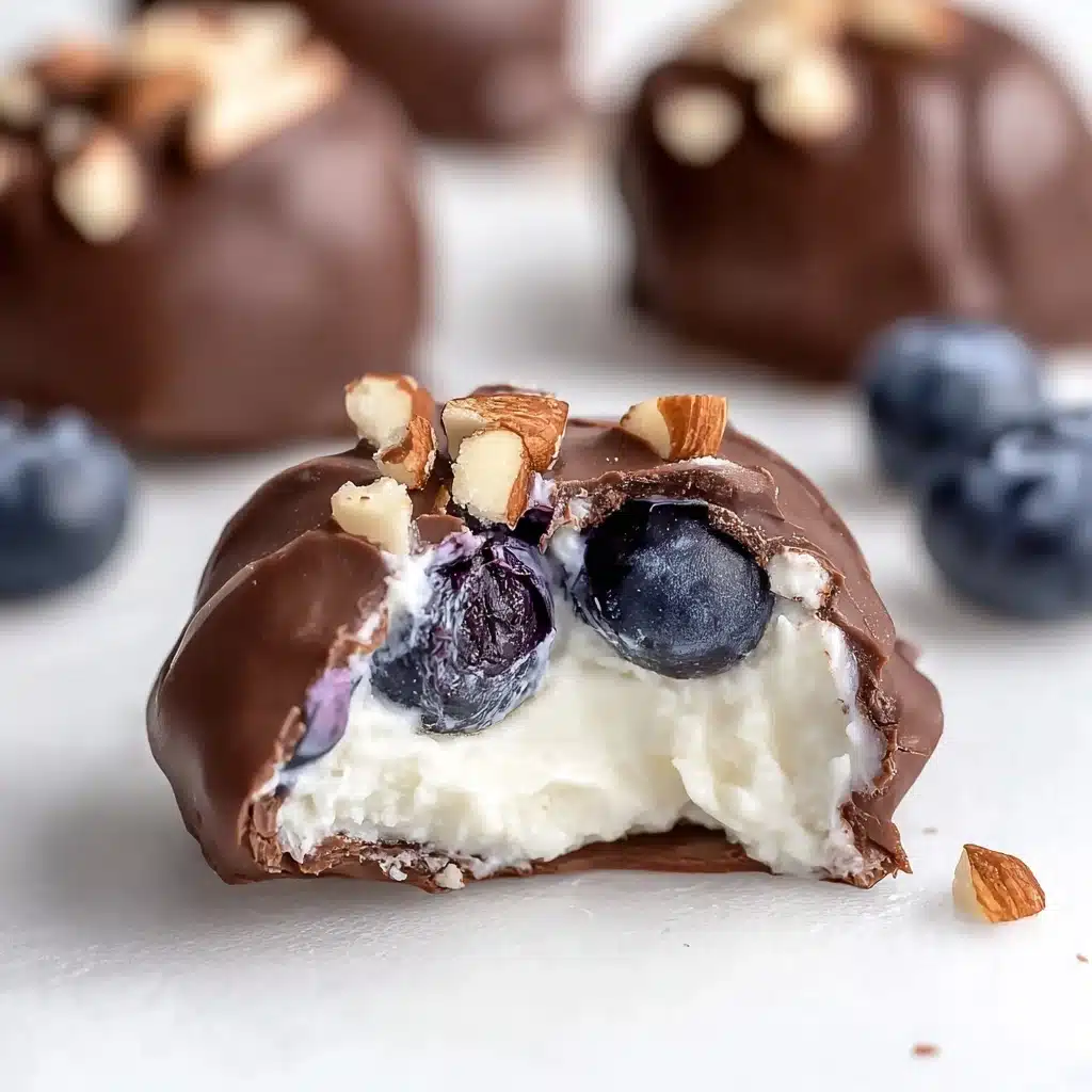 Wholesome Frozen Blueberry Yogurt Clusters Recipe - Recipe Image