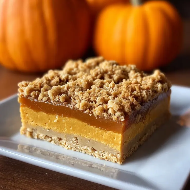 Pumpkin Pie Crumble Recipe
