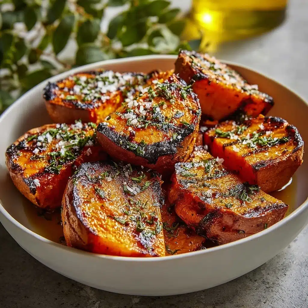Garlic Parmesan Roasted Sweet Potatoes: The Ultimate Recipe - Recipe Image