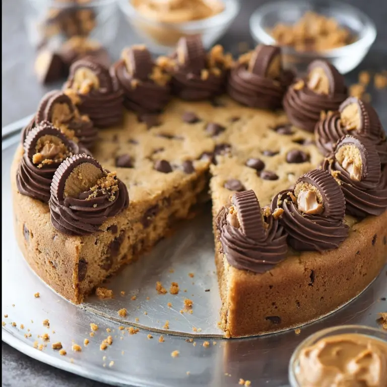 Reese's Peanut Butter Cookie Cake Recipe