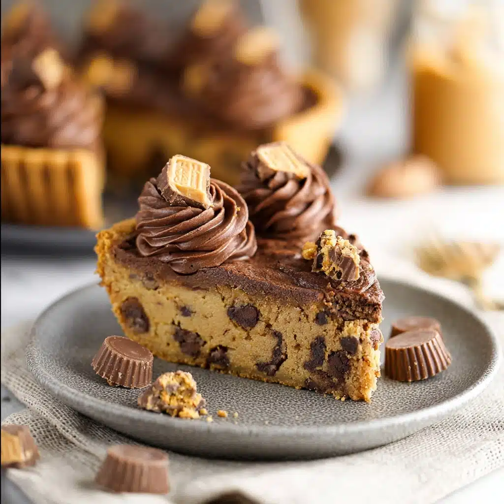 Reese's Peanut Butter Cookie Cake Recipe - Recipe Image