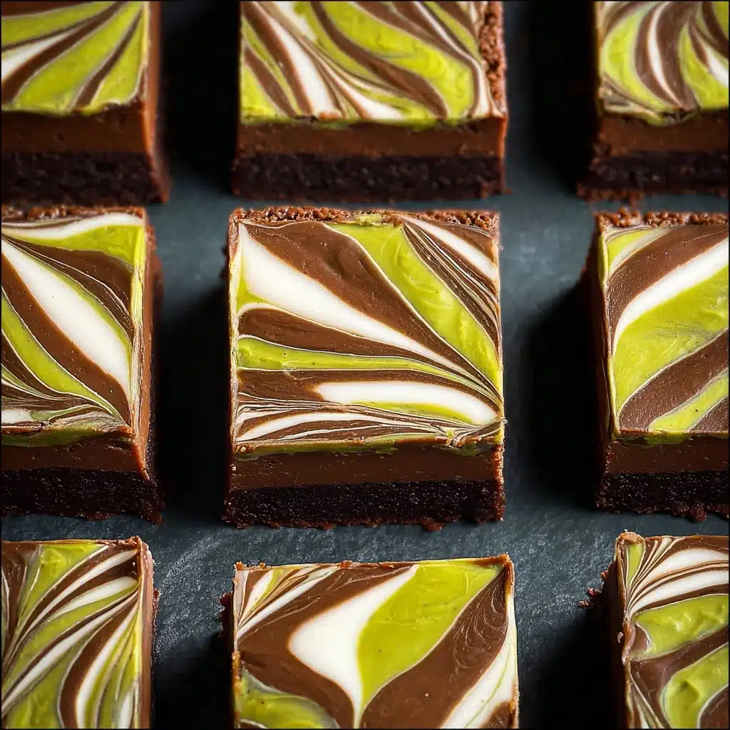 Pistachio Chocolate Brownies Recipe - Recipe Image