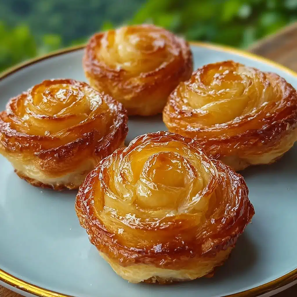 Peach Pie Cruffins Recipe - Recipe Image