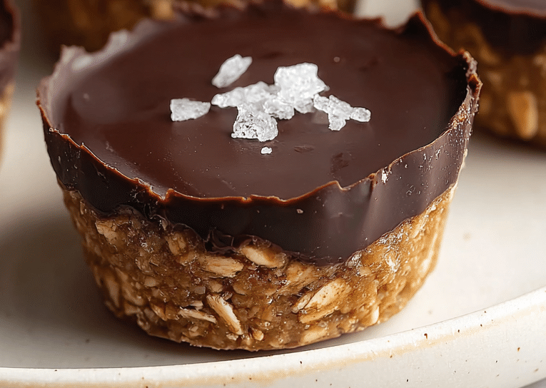 Easy No Bake Peanut Butter Oat Cups Recipe