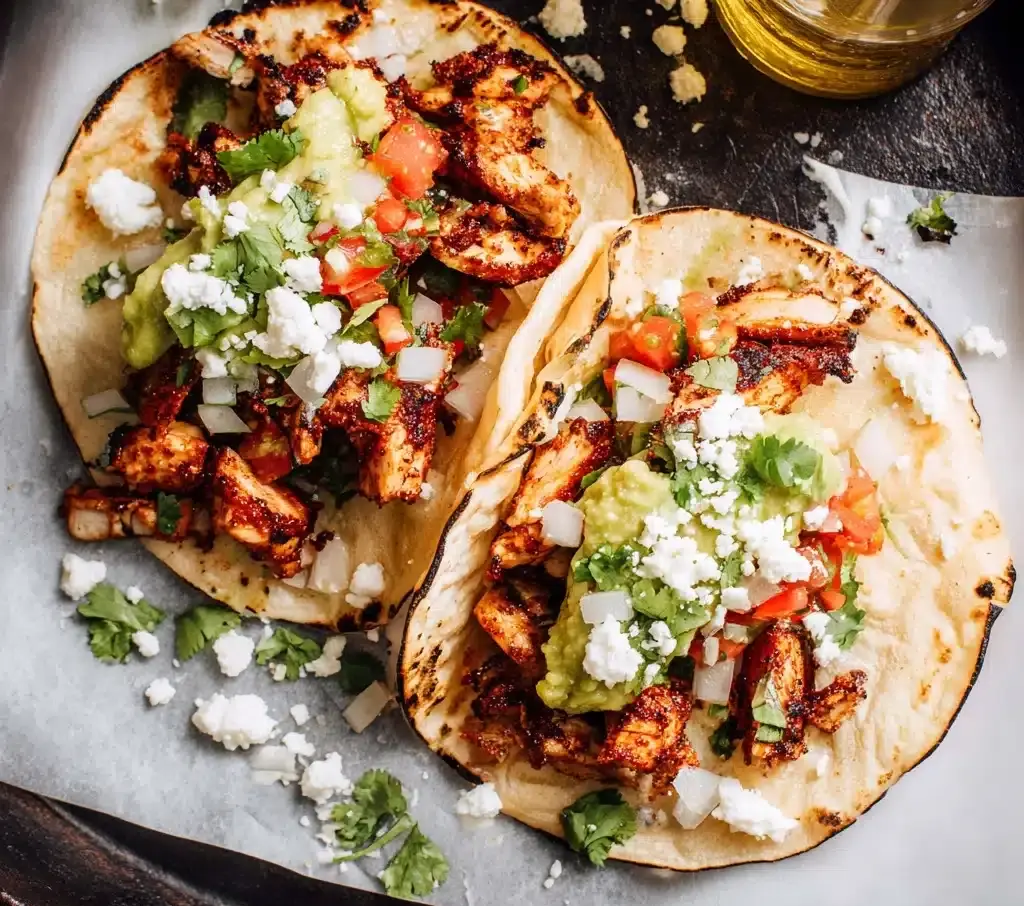 Easy Chicken Street Tacos Recipe
