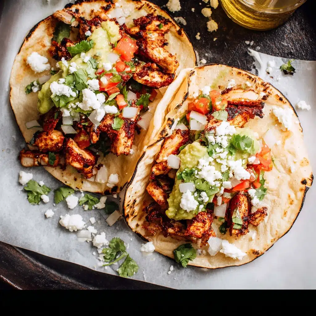 Easy Chicken Street Tacos Recipe - Recipe Image