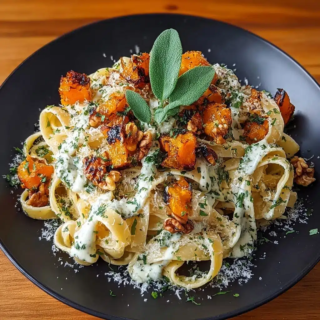 Savory Butternut Squash & Sage Pasta Recipe - Recipe Image