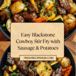 Easy Blackstone Cowboy Stir Fry Dinner Recipe