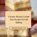 Ricotta Crumb Bars Recipe
