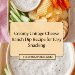 Cottage Cheese Ranch Dip Recipe