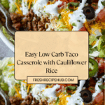 Low Carb Taco Casserole Recipe