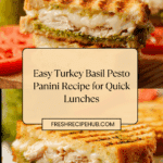 Easy Turkey Basil Pesto Panini Recipe