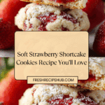 Soft Strawberry Shortcake Cookies Recipe