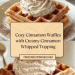 Cinnamon Waffles with Cinnamon Whipped Cream Recipe