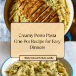 Creamy Pesto Sauce Pasta (Best Easy One Pot Recipe) Recipe