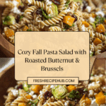 Fall Pasta Salad with Butternut Squash and Brussels Recipe