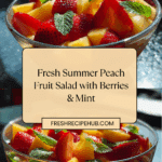 Summer Peach Fruit Salad: Refreshing Recipe for Hot Days Recipe