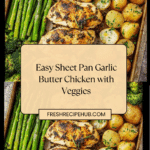 Sheet Pan Garlic Butter Chicken and Veggies Recipe