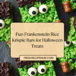 Frankenstein Rice Krispie Bars Recipe