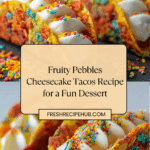 Fruity Pebbles Cheesecake Tacos Recipe