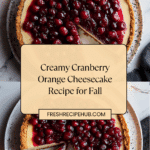 Cranberry Orange Cheesecake Recipe