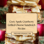 Apple and Cranberry Grilled Cheese Recipe