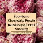 Strawberry Cheesecake Protein Balls Recipe