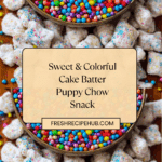 Cake Batter Puppy Chow Recipe