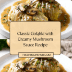 Gołąbki with Mushroom Sauce Recipe
