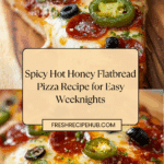 Delicious Hot Honey Flatbread Pizza Recipe