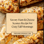 Savory Ham & Cheese Scones Recipe
