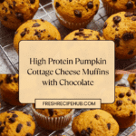 High Protein Pumpkin Cottage Cheese Muffins Recipe