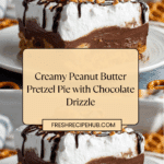 Peanut Butter Pretzel Pie Recipe