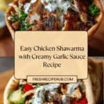 Chicken Shawarma with Garlic Sauce Recipe