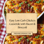 Easy Low Carb Chicken Casserole Recipe