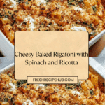 Baked Rigatoni with Spinach and Ricotta Recipe