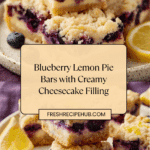 Blueberry Lemon Pie Bars Recipe
