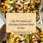 One Pot Moroccan-Inspired Chickpea Quinoa Salad Recipe