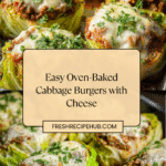 Oven-Baked Cabbage Burgers Recipe