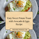 Sweet Potato Toast Recipe - Topped with Avocado and Eggs Recipe