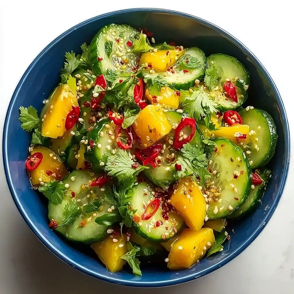 Thai Mango Cucumber Salad Recipe - Recipe Image