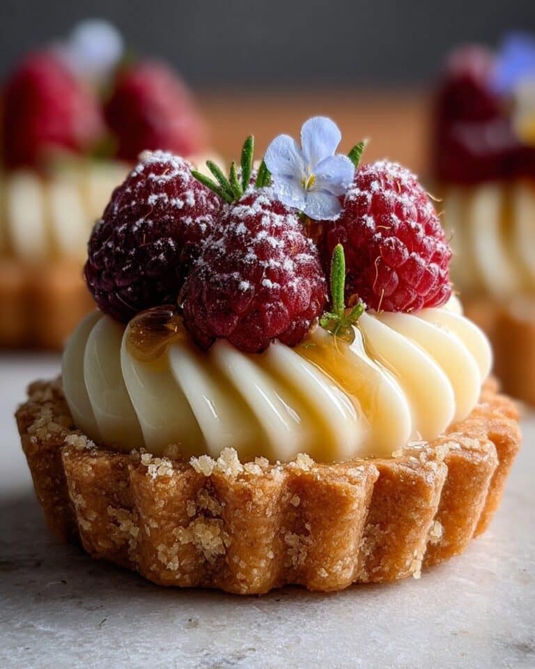 Elegant White Chocolate Mousse Tartlets Recipe