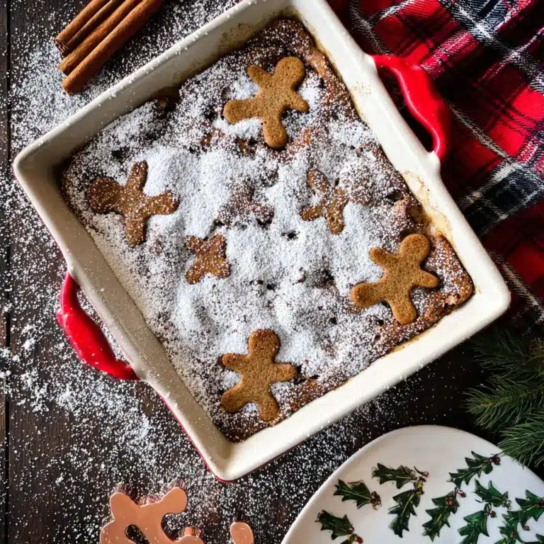 Gingerbread Pudding Cake Recipe