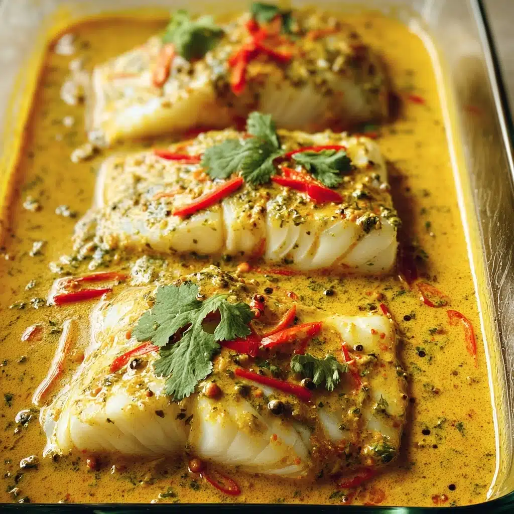 Coconut Curry Baked Cod Recipe - Recipe Image